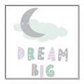 Picture of Dream Big Pastel _GroupedProduct_Square_Mini_ _GroupedProduct_Square_Canvas_Framed_