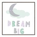 Picture of Dream Big Pastel _GroupedProduct_Square_Mini_ _GroupedProduct_Square_Canvas_Framed_