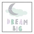 Picture of Dream Big Pastel _GroupedProduct_Square_Mini_ _GroupedProduct_Square_Canvas_Framed_