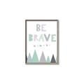 Picture of Be Brave I Pastel _GroupedProduct_Rectangle_Portrait_Mini_ _GroupedProduct_Rectangle_Portrait_Canvas_Framed_