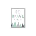 Picture of Be Brave I Pastel _GroupedProduct_Rectangle_Portrait_Mini_ _GroupedProduct_Rectangle_Portrait_Canvas_Framed_