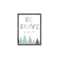 Picture of Be Brave I Pastel _GroupedProduct_Rectangle_Portrait_Mini_ _GroupedProduct_Rectangle_Portrait_Canvas_Framed_