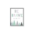 Picture of Be Brave I Pastel _GroupedProduct_Rectangle_Portrait_Mini_ _GroupedProduct_Rectangle_Portrait_Canvas_Framed_