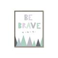 Picture of Be Brave I Pastel _GroupedProduct_Rectangle_Portrait_Mini_ _GroupedProduct_Rectangle_Portrait_Canvas_Framed_