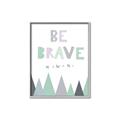 Picture of Be Brave I Pastel _GroupedProduct_Rectangle_Portrait_Mini_ _GroupedProduct_Rectangle_Portrait_Canvas_Framed_