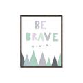 Picture of Be Brave I Pastel _GroupedProduct_Rectangle_Portrait_Mini_ _GroupedProduct_Rectangle_Portrait_Canvas_Framed_