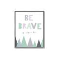 Picture of Be Brave I Pastel _GroupedProduct_Rectangle_Portrait_Mini_ _GroupedProduct_Rectangle_Portrait_Canvas_Framed_