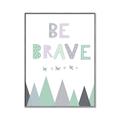 Picture of Be Brave I Pastel _GroupedProduct_Rectangle_Portrait_Mini_ _GroupedProduct_Rectangle_Portrait_Canvas_Framed_