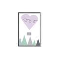Picture of Be Brave II Pastel _GroupedProduct_Rectangle_Portrait_Mini_ _GroupedProduct_Rectangle_Portrait_Canvas_Framed_