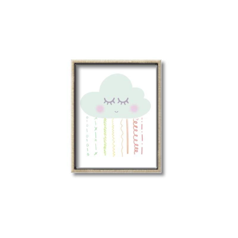 Picture of Gray Cloud _GroupedProduct_Rectangle_Portrait_Mini_ _GroupedProduct_Rectangle_Portrait_Canvas_Framed_