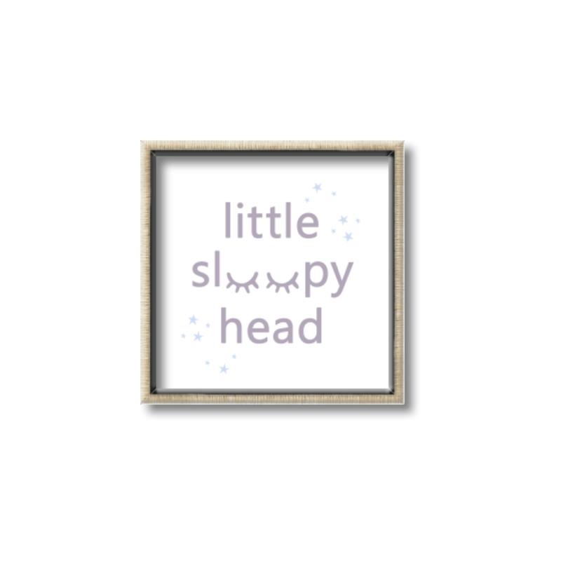 Picture of Little Sleepy Head _GroupedProduct_Square_Mini_ _GroupedProduct_Square_Canvas_Framed_