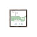 Picture of Whale Hello _GroupedProduct_Square_Mini_ _GroupedProduct_Square_Canvas_Framed_