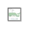 Picture of Whale Hello _GroupedProduct_Square_Mini_ _GroupedProduct_Square_Canvas_Framed_