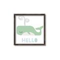 Picture of Whale Hello _GroupedProduct_Square_Mini_ _GroupedProduct_Square_Canvas_Framed_