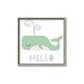 Picture of Whale Hello _GroupedProduct_Square_Mini_ _GroupedProduct_Square_Canvas_Framed_