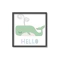 Picture of Whale Hello _GroupedProduct_Square_Mini_ _GroupedProduct_Square_Canvas_Framed_