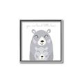 Picture of Loved Little Bear _GroupedProduct_Square_Mini_ _GroupedProduct_Square_Canvas_Framed_
