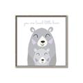 Picture of Loved Little Bear _GroupedProduct_Square_Mini_ _GroupedProduct_Square_Canvas_Framed_