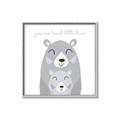 Picture of Loved Little Bear _GroupedProduct_Square_Mini_ _GroupedProduct_Square_Canvas_Framed_