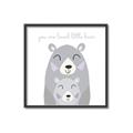Picture of Loved Little Bear _GroupedProduct_Square_Mini_ _GroupedProduct_Square_Canvas_Framed_