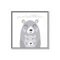 Picture of Loved Little Bear _GroupedProduct_Square_Mini_ _GroupedProduct_Square_Canvas_Framed_