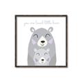 Picture of Loved Little Bear _GroupedProduct_Square_Mini_ _GroupedProduct_Square_Canvas_Framed_