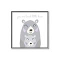Picture of Loved Little Bear _GroupedProduct_Square_Mini_ _GroupedProduct_Square_Canvas_Framed_