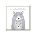 Picture of Loved Little Bear _GroupedProduct_Square_Mini_ _GroupedProduct_Square_Canvas_Framed_