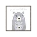 Picture of Loved Little Bear _GroupedProduct_Square_Mini_ _GroupedProduct_Square_Canvas_Framed_