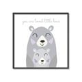 Picture of Loved Little Bear _GroupedProduct_Square_Mini_ _GroupedProduct_Square_Canvas_Framed_