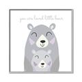 Picture of Loved Little Bear _GroupedProduct_Square_Mini_ _GroupedProduct_Square_Canvas_Framed_