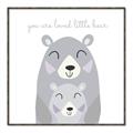 Picture of Loved Little Bear _GroupedProduct_Square_Mini_ _GroupedProduct_Square_Canvas_Framed_
