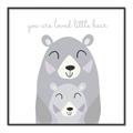Picture of Loved Little Bear _GroupedProduct_Square_Mini_ _GroupedProduct_Square_Canvas_Framed_