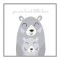 Picture of Loved Little Bear _GroupedProduct_Square_Mini_ _GroupedProduct_Square_Canvas_Framed_