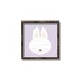 Picture of Purple Bunny _GroupedProduct_Square_Mini_ _GroupedProduct_Square_Canvas_Framed_