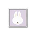 Picture of Purple Bunny _GroupedProduct_Square_Mini_ _GroupedProduct_Square_Canvas_Framed_