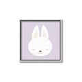 Picture of Purple Bunny _GroupedProduct_Square_Mini_ _GroupedProduct_Square_Canvas_Framed_