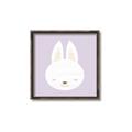 Picture of Purple Bunny _GroupedProduct_Square_Mini_ _GroupedProduct_Square_Canvas_Framed_