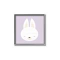 Picture of Purple Bunny _GroupedProduct_Square_Mini_ _GroupedProduct_Square_Canvas_Framed_