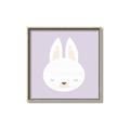 Picture of Purple Bunny _GroupedProduct_Square_Mini_ _GroupedProduct_Square_Canvas_Framed_
