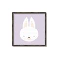 Picture of Purple Bunny _GroupedProduct_Square_Mini_ _GroupedProduct_Square_Canvas_Framed_