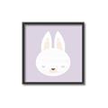 Picture of Purple Bunny _GroupedProduct_Square_Mini_ _GroupedProduct_Square_Canvas_Framed_