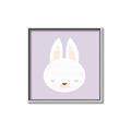 Picture of Purple Bunny _GroupedProduct_Square_Mini_ _GroupedProduct_Square_Canvas_Framed_