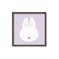 Picture of Purple Bunny _GroupedProduct_Square_Mini_ _GroupedProduct_Square_Canvas_Framed_