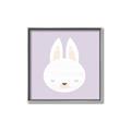 Picture of Purple Bunny _GroupedProduct_Square_Mini_ _GroupedProduct_Square_Canvas_Framed_