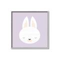 Picture of Purple Bunny _GroupedProduct_Square_Mini_ _GroupedProduct_Square_Canvas_Framed_