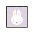 Picture of Purple Bunny _GroupedProduct_Square_Mini_ _GroupedProduct_Square_Canvas_Framed_