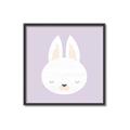 Picture of Purple Bunny _GroupedProduct_Square_Mini_ _GroupedProduct_Square_Canvas_Framed_
