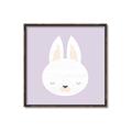 Picture of Purple Bunny _GroupedProduct_Square_Mini_ _GroupedProduct_Square_Canvas_Framed_