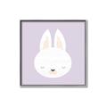 Picture of Purple Bunny _GroupedProduct_Square_Mini_ _GroupedProduct_Square_Canvas_Framed_